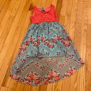 Girl’s Size 6 High-Low Dress